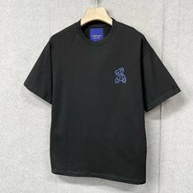 上級・半袖Tシャツ 定価2万◆Emmauela・イタリア・ミラノ発◆綿100％ 吸湿速乾 通気 個性 スウェット スタイリッシュ 普段着 M/46サイズ_画像10