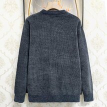 一枚限定EU製＆定価5万◆UABONI*Paris*セーター*ユアボニ*パリ発◆カシミヤ100％ 裏起毛 暖かい 保温 無地 トップス レジャー 日常 L/48_画像2