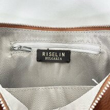 新作ヨーロッパ製※定価12万◆ブルガリア発※RISELIN ハンドバッグ 上級牛革 レザー 2way ショルダーバッグ ミニ 鞄 可愛い レディース_画像10