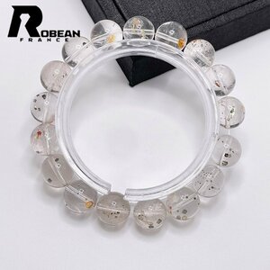  rare EU made regular price 6 ten thousand jpy *ROBEAN* is -kima- diamond * Power Stone bracele natural stone raw ore beautiful high class amulet 12.2-12.8mm 1002H213