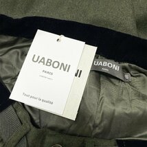 人気EU製＆定価5万◆UABONI*Paris*スラックス*ユアボニ*パリ発◆高品質カシミヤ ソフト 厚手 通気 ズボン ロングパンツ ボトムス 通勤 L_画像8