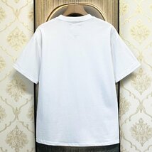 個性EU製＆定価2万◆UABONI*ユアボニ*半袖Tシャツ*フランス*パリ発◆高級 快適 ソフト クリスマス 半袖 スウェット カットソー XL/50サイズ_画像2