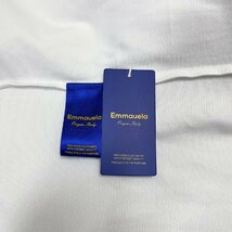 逸品・半袖Tシャツ 定価2万◆Emmauela・イタリア・ミラノ発◆コットン100％ 吸汗 通気 刺 アメカジ 遊び心 プルオーバー トップス 個性52_画像10