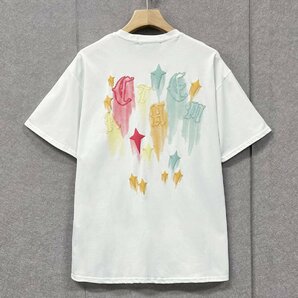 個性ヨーロッパ製※定価2万◆ブルガリア発※RISELIN 半袖Tシャツ 速乾 薄手 通気 英字 カラフル トップス スポーツ ユニセックス 定番 XLの画像2