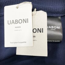 ★★上質EU製＆定価5万◆UABONI*Paris*セーター*ユアボニ*パリ発◆高級ウール 保温 伸縮性 総柄 レトロ ニット トップス トレーナー XL/50_画像9