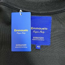 逸品・トレーナー 定価4万◆Emmauela・イタリア・ミラノ発◆上質 ソフト ゆったり ロボット 遊び心 手描き風 スウェット 秋冬 XL/50サイズ_画像8