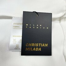 定価4万★christian milada・ミラノ発・ パーカー★綿100％ 防寒 快適 個性 動物柄 トップス スウェット トレーナー 秋冬 L/48サイズ_画像6