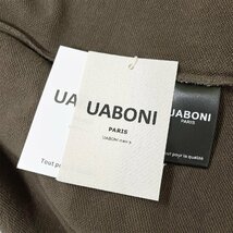 ★★人気EU製＆定価5万◆UABONI*Paris*トレーナー*ユアボニ*パリ発◆米国産コットン100％ 暖か カシューナッツ柄 プルオーバー レジャー 2_画像10