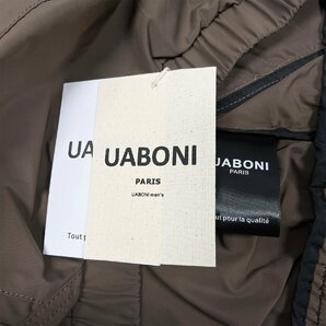 ★★定番EU製＆定価3万◆UABONI*Paris*パーカー*ユアボニ*パリ発◆上品 薄手 通気 プルオーバー 防風 アウター フーディー ユニセックス Lの画像9