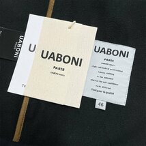 一枚限定EU製＆定価6万◆UABONI*Paris*ジャケット*ユアボニ*パリ発◆高機能素材 速乾 ソフト 裏起毛 アウター マウンテンパーカ M/46サイズ_画像8