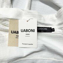 個性EU製＆定価6万◆UABONI*Paris*ジャケット*ユアボニ*パリ発◆上品 薄手 速乾 立体感 人気 ストリート アウター カジュアル 春夏 XL/50_画像9