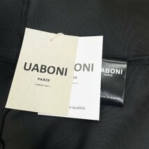 新作EU製＆定価4万◆UABONI*Paris*トレーナー*ユアボニ*パリ発◆コットン100％ 上品 快適 ロゴ スウェット カジュアル 定番 2XL/52サイズ_画像9