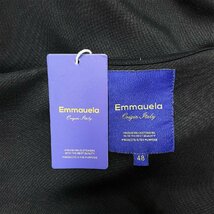 上級・トレーナー 定価4万◆Emmauela・イタリア・ミラノ発◆綿100％ 通気吸汗 快適 スウェット クマ ロゴ 可愛い カジュアル 2XL/52サイズ_画像9