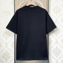 定番EU製＆定価2万◆UABONI*Paris*半袖Tシャツ*ユアボニ*パリ発◆上質コットン 個性 ゆったり 英字 油絵 シンプル おしゃれ L/48サイズ_画像2