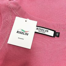 高級ヨーロッパ製※定価2万◆ブルガリア発※RISELIN タンクトップ 薄手 通気 快適 リブ インナー トップス きれいめ レディース 夏 2XL/52_画像8