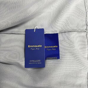 人気・半袖Tシャツ 定価2万◆Emmauela・イタリア・ミラノ発◆コットン 上品 通気 個性 キラキラ ラインストーン カットソー 男女兼用 夏 XLの画像9