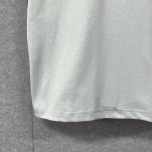 人気・半袖Tシャツ 定価2万◆Emmauela・イタリア・ミラノ発◆コットン 上品 通気 個性 キラキラ ラインストーン カットソー 男女兼用 夏 Lの画像5