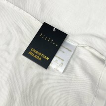 定価2万★christian milada・ミラノ発・半袖Tシャツ★個性 快適 薄手 ゆったり プルオーバー スウェット トップス アメカジ 定番 夏 L/48_画像9