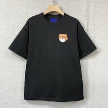 定番・半袖Ｔシャツ 定価2万◆Emmauela・イタリア・ミラノ発◆コットン100％ 快適 通気吸汗 スウェット カットソー 個性 トレンド L/48_画像2