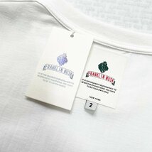 人気 定価2万 FRANKLIN MUSK・アメリカ・ニューヨーク発 半袖Tシャツ 薄手 通気 吸汗 ネコ 英字 カットソー 可愛い カジュアル 定番 3_画像8