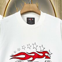 上級EU製＆定価2万◆UABONI*Paris*半袖Tシャツ*ユアボニ*パリ発◆上質 快適 通気 ゆったり 人気 個性 レトロ カットソー アメカジ 普段着52_画像4