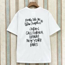 定番 定価2万 FRANKLIN MUSK・アメリカ・ニューヨーク発 半袖Tシャツ 快適 吸汗 通気 丸首 アメカジ トップス シンプル 普段着 サイズ1_画像1