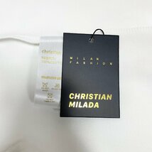 定価4万★christian milada・ミラノ発・パーカー★コットン100% 上質 快適 プルオーバー ユニコーン オシャレ 日常 秋冬 2XL/52サイズ_画像9