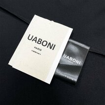 絶賛EU製＆定価4万◆UABONI*Paris*長袖シャツ*ユアボニ*パリ発◆高級シルク/綿混 なめらか 快適 洗練 個性 ストライプ 通勤 紳士 L/48_画像10