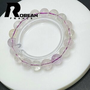 上品 EU製 定価7万円★ROBEAN・ クンツァイト・リシア輝石★パワーストーン ブレスレット 天然石 プレゼント 10.1-10.7mm 1001G1119