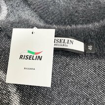 定番 ヨーロッパ製※定価5万◆ブルガリア発※RISELIN セーター ミンク/カシミヤ混 ソフト 毛足 ニット 暖かい ウサギ 可愛さ 秋冬 M/46_画像9