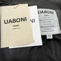 一枚限定EU製＆定価6万◆UABONI*Paris*ジャケット*ユアボニ*パリ発◆人気 防風 頑丈 薄手 英字柄 オシャレ ブルゾン アウター M/46サイズ_画像8