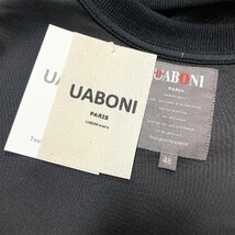 最高級EU製＆定価4万◆UABONI*Paris*トレーナー*ユアボニ*パリ発◆コットン ソフト ゆったり 吸湿 笑顔 個性 お洒落 春 スウェット 2XL/52_画像8