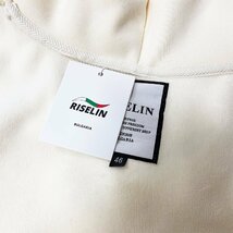 高級ヨーロッパ製※定価5万◆ブルガリア発※RISELIN パーカー 上品 快適 裏起毛 防寒 厚手 英字柄 カットソー シンプル 男女兼用 秋冬 2XL_画像8