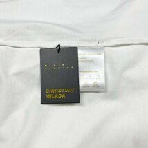 定価2万★christian milada・ミラノ発・半袖Tシャツ★コットン100％ 上品 薄手 快適 おしゃれ 丈夫 カジュアル リゾート 旅行 春夏 XL/50_画像9