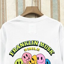 人気 定価2万 FRANKLIN MUSK・アメリカ・ニューヨーク発 半袖Tシャツ 通気 快適 遊び心 個性 トップス カットソー アメカジ 街着 夏 1_画像5