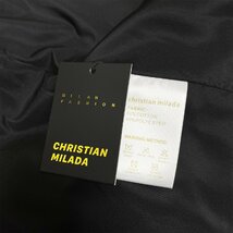 定価7万★christian milada・ミラノ発・ジャケット★上質 オシャレ 快適 洗練 防風 無地 ブルゾン アウター 日常 秋冬 定番 XL/50サイズ_画像10