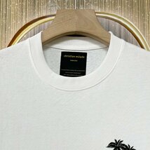 定価2万★christian milada・ミラノ発・半袖Tシャツ★コットン100％ 上品 薄手 快適 おしゃれ 丈夫 カジュアル リゾート 旅行 春夏 2XL/52_画像4