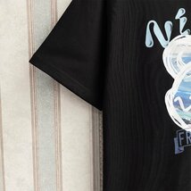 人気 定価2万 FRANKLIN MUSK・アメリカ・ニューヨーク発 半袖Tシャツ 高級 個性 クマ カットソー カジュアル ゆったり トップス サイズ2_画像5