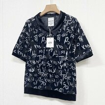 新作ヨーロッパ製※定価2万◆ブルガリア発※RISELIN 半袖Tシャツ 薄手 速乾 透かし 個性 折り襟 トップス スウェット 夏服 レディース XL_画像9