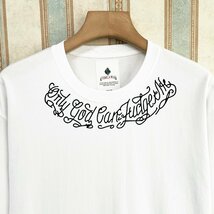 定番 定価2万 FRANKLIN MUSK・アメリカ・ニューヨーク発 半袖Tシャツ 薄手 快適 通気 英字柄 カットソー スウェット レジャー 夏 サイズ2_画像3