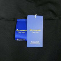 高級・半袖Tシャツ 定価2万◆Emmauela・イタリア・ミラノ発◆コットン 上品 通気 個性 キラキラ ラインストーン カットソー 男女兼用 夏 XL_画像9