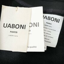 ★★個性EU製＆定価5万◆UABONI*Paris*トレーナー*ユアボニ*パリ発◆米国産コットン100％ 暖か カシューナッツ柄 プルオーバー レジャー XL_画像10