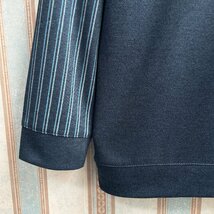 高級 定価5万 FRANKLIN MUSK・アメリカ・ニューヨーク発 ポロシャツ カシミヤ 上質 ソフト フェイドレイヤ 切替 ビジネス ゴルフ サイズ2_画像6