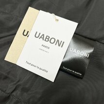 上級EU製＆定価7万◆UABONI*Paris*テーラードジャケット*ユアボニ*パリ発◆上質カシミヤ 快適 シック 無地 紳士 ビジネス 通勤 L/48サイズ_画像9