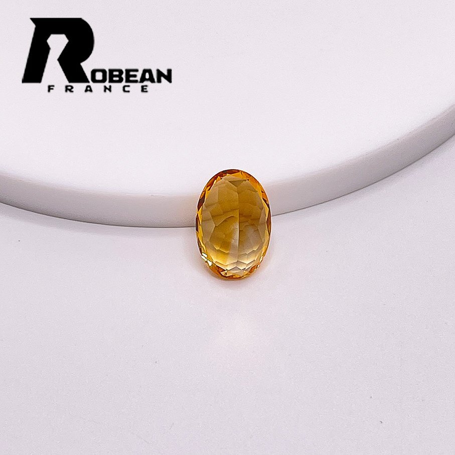 Special item Made in EU List price 80, 000 yen★ROBEAN･Citrine Phantom★Power stone Natural stone Raw stone Beautiful luxury amulet 14.5*9.9*6.6mm 1001G1379, beadwork, beads, natural stone, semi-precious stones