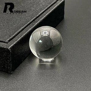 逸品 EU製 定価5万円★ROBEAN・水晶玉★パワーストーン 本水晶（クォーツ） 水晶球 天然石 高透明 きれいめ 約23.8mm C1008J404の画像3