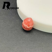 上級 EU製 定価5万円★ROBEAN・インカローズペンダント★パワーストーン アクセサリー 天然石 幸運 高級 約19.2*16.3*9.4mm 1001G1426_画像4