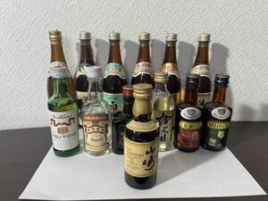 サントリー 山崎 お酒各種 まとめ 減りあり ウイスキー ミニボトル