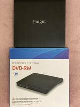 CD/DVDドライブ 外付け DVDレコ DVD-Rプレイヤー CDレコUSB3.0&Type-Cブラック_画像8