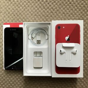 iPhone 8 (PRODUCT)RED 64GB SIMフリー Apple アップル iPhoneの画像3